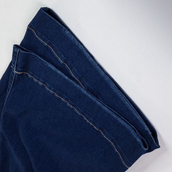 New Judy Blue High Waist Dark Wash Flare Jeans Size 24W - Picture 12 of 17
